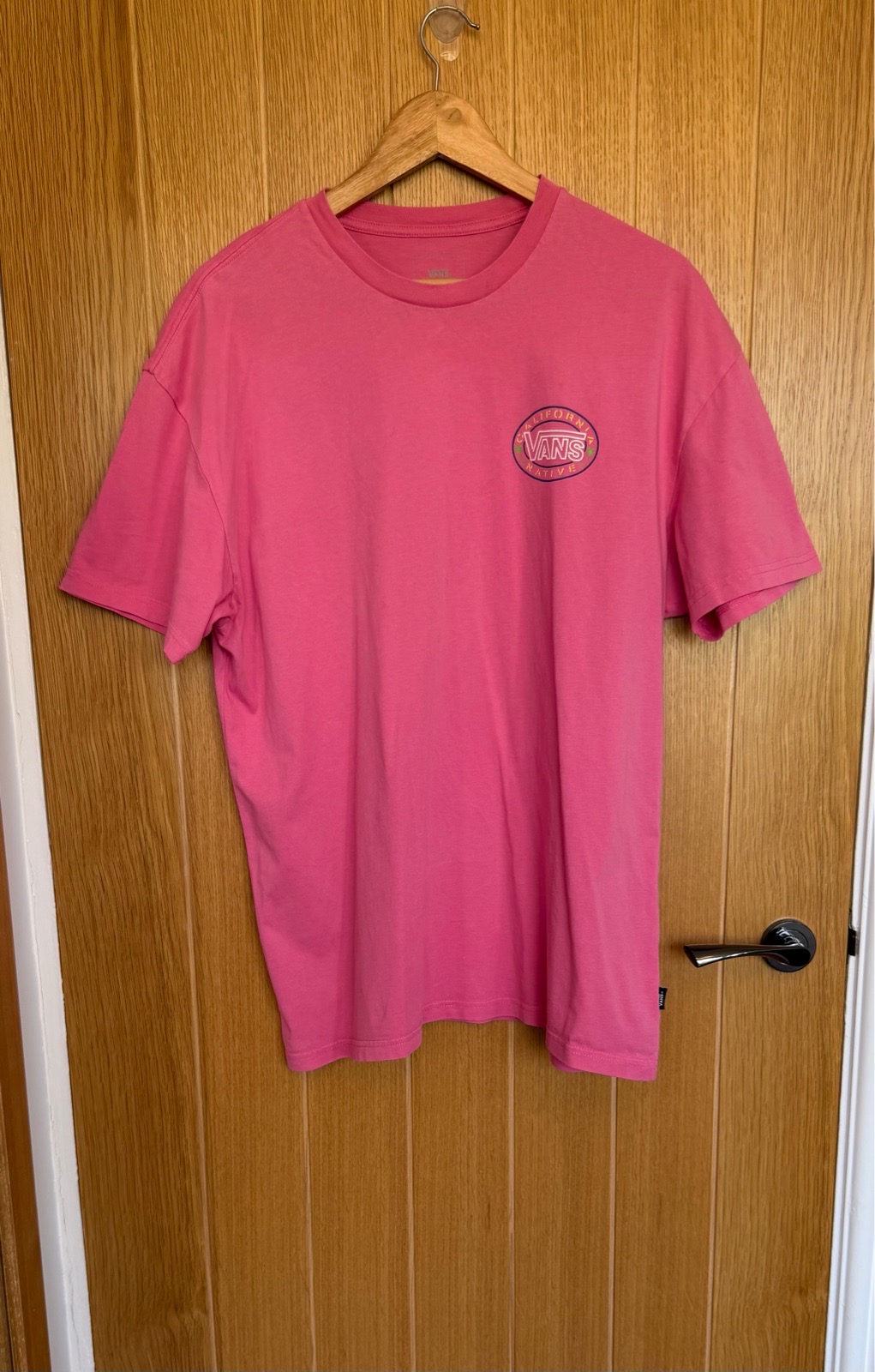 Vans California Native Men’s Medium Pink Graphic T-Shirt