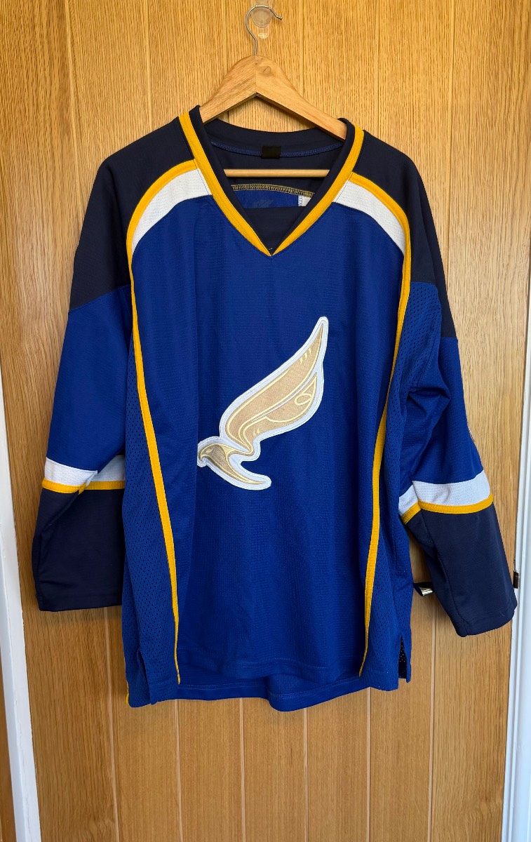 St Louis Blues Dochuk #65 Ice Hockey Jersey Adult XL K3G Made In Canada