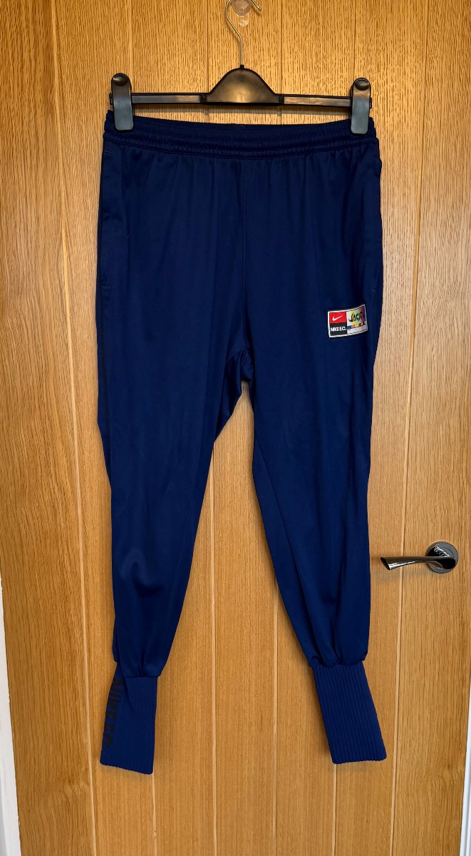 Nike F.C. Jog TV Track Pants Men’s Medium Blue Football Joggers DA8145-492