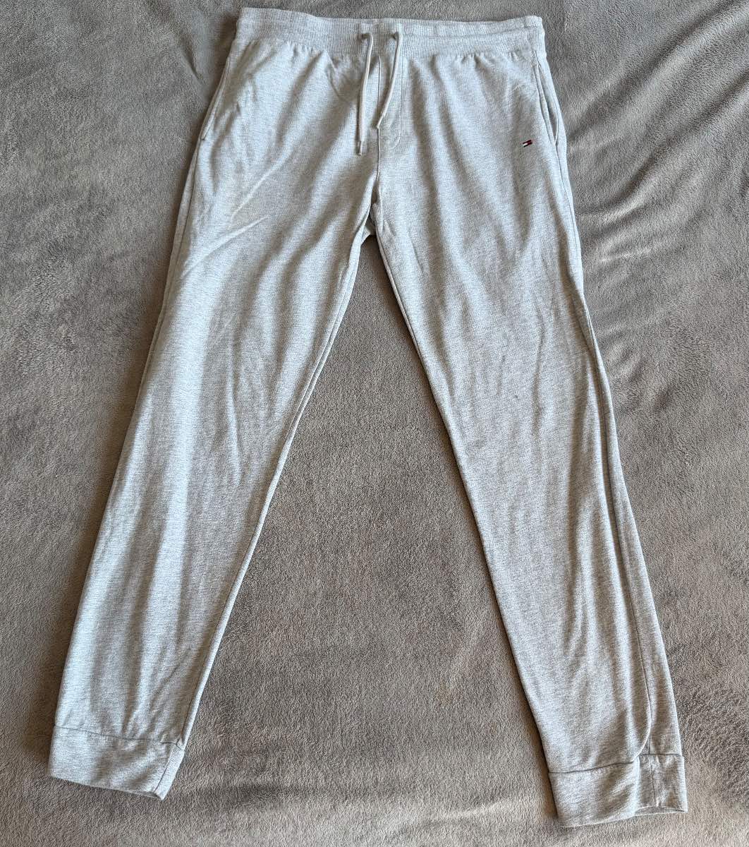 Tommy Hilfiger Grey Joggers XL 100% Cotton