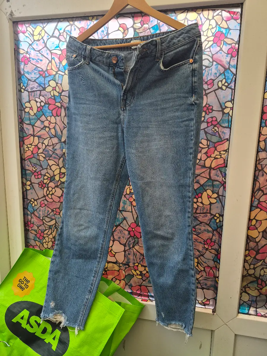 river island size 12 jeans