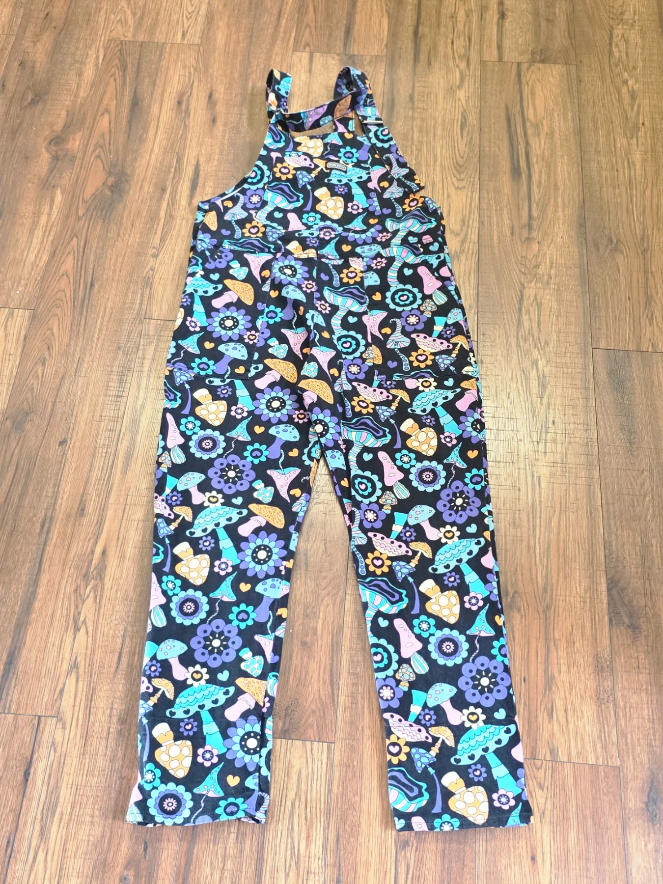 Run & Fly Mushroom Dungarees