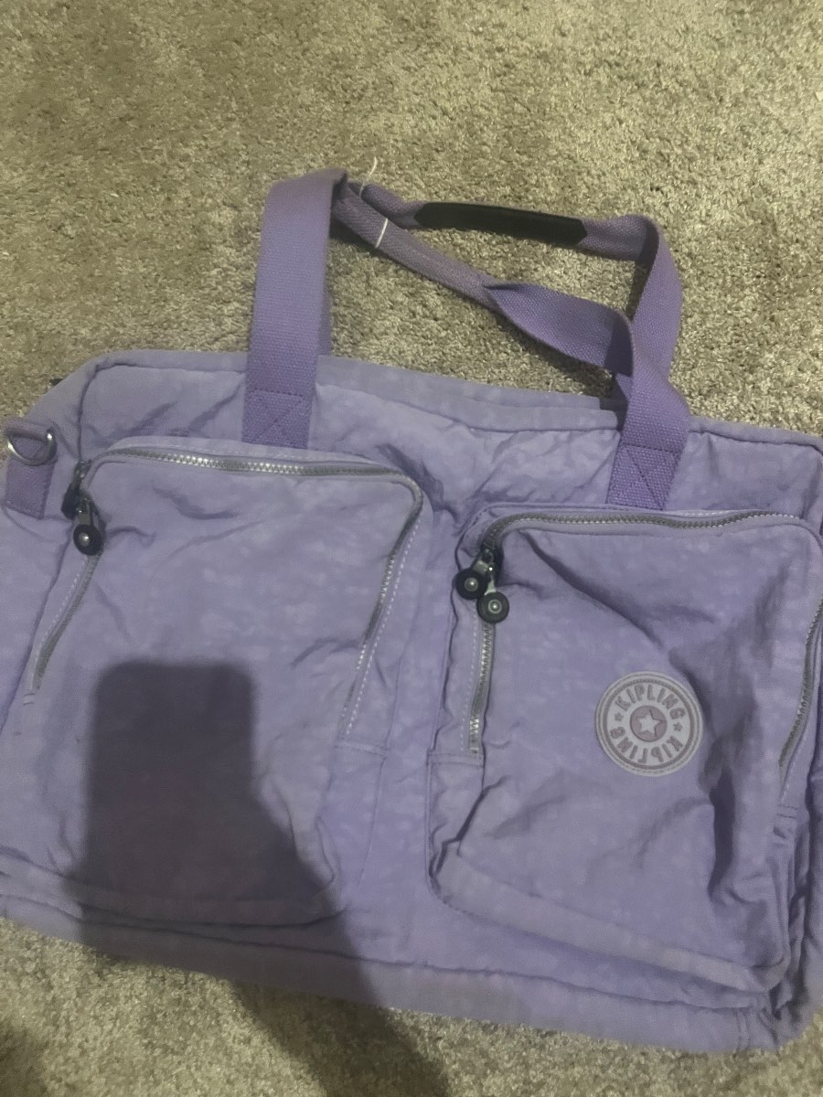 Kipling travel bag lilac