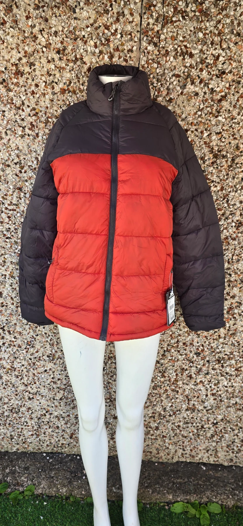 BNWT Trespass Yattendon Men Puffer Jacket XXS/S Spice Grey TP50 RRP£78.99