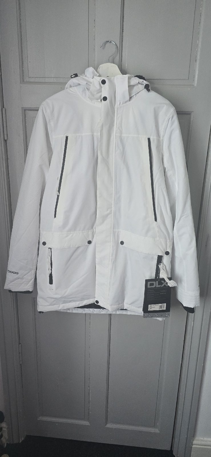 BNWT DLX Harris Men’s Jacket White S • Also Fits M • Rare Deadstock • RRP£260