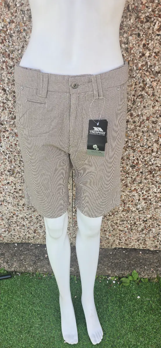 Trespass Miner Check Shorts Size XXS – Runs Big, Perfect Fit for Size S RRP £35