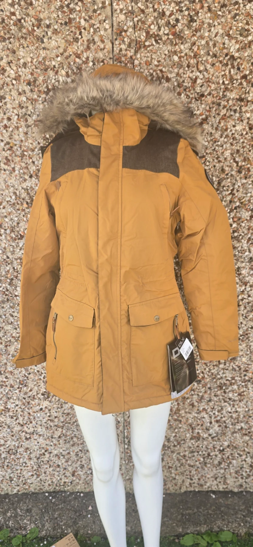 BNWT DLX Rosario Parka XS / Fits S Sandstone • SOLD OUT ONLINE • RRP£202.99