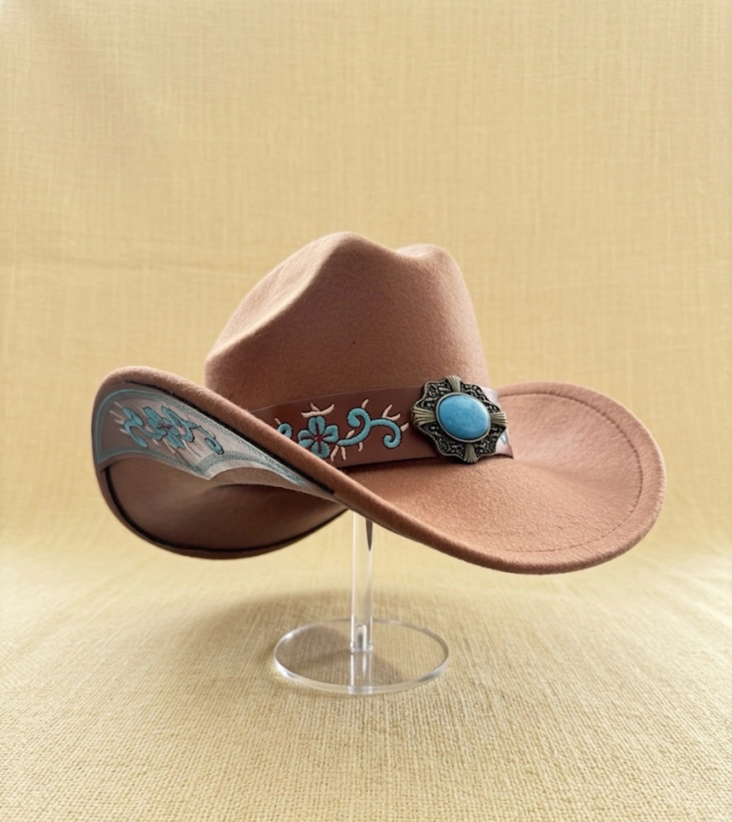 Cowboy Hat - Light Brown