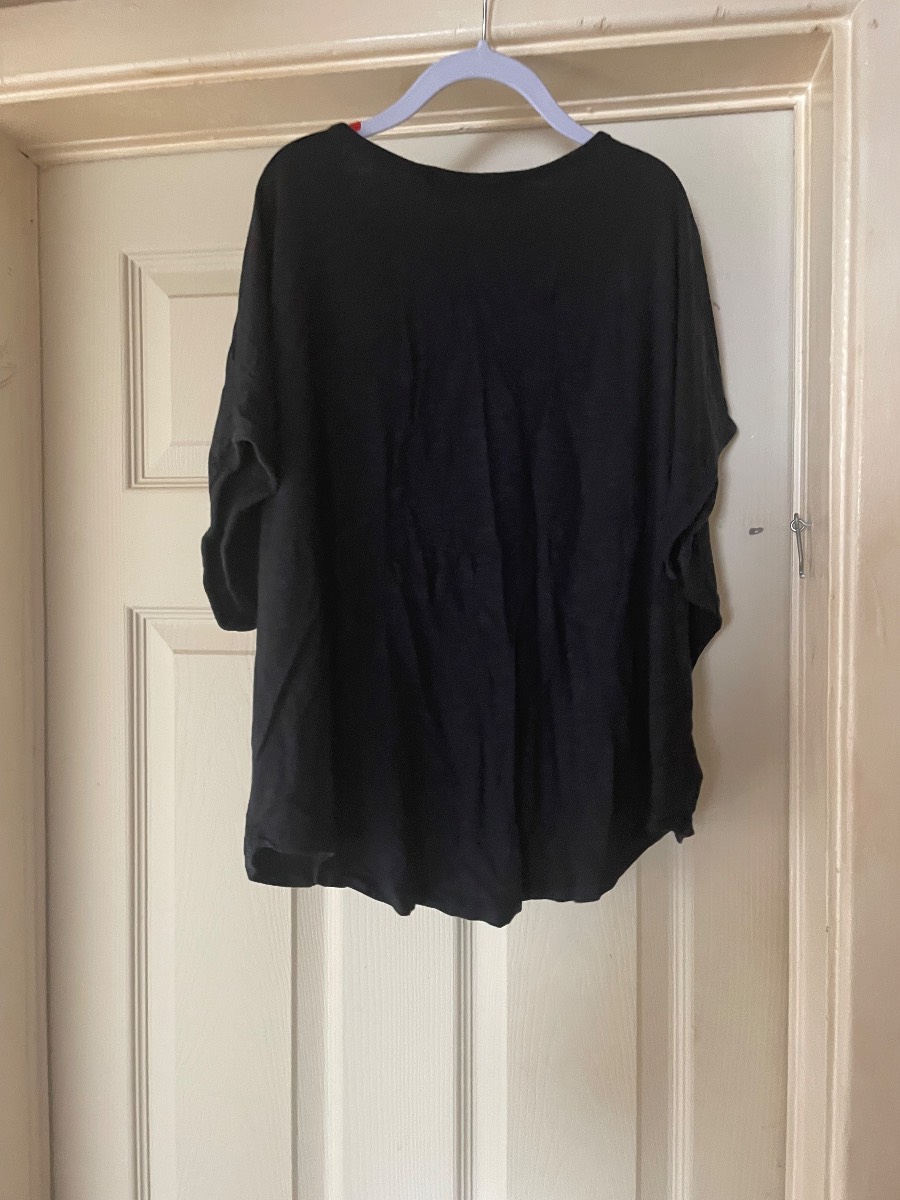Primark Soft navy Loose Fit T-Shirt Size XS (UK 6-8)