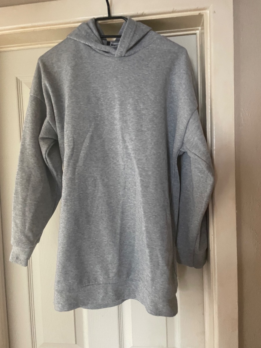 Rebellious grey hoodie size 6