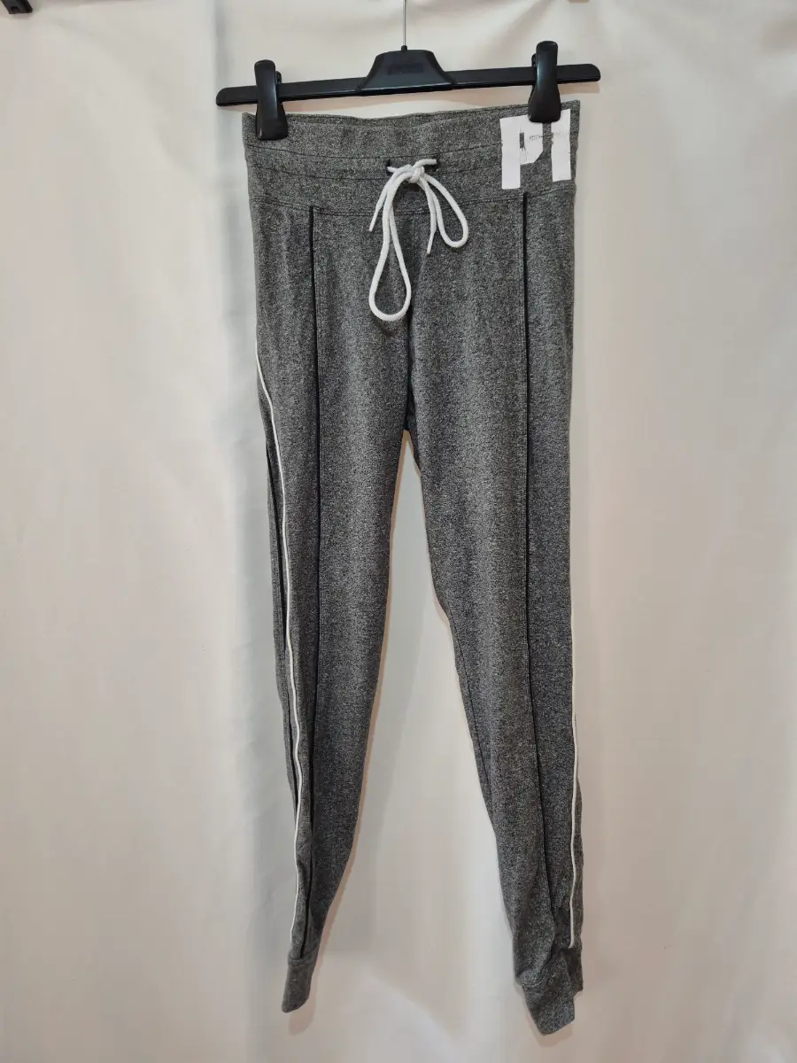 Victorias Secret PINK Grey Skinny Joggers Size S Small 8 10 Sweatpants Drawstring