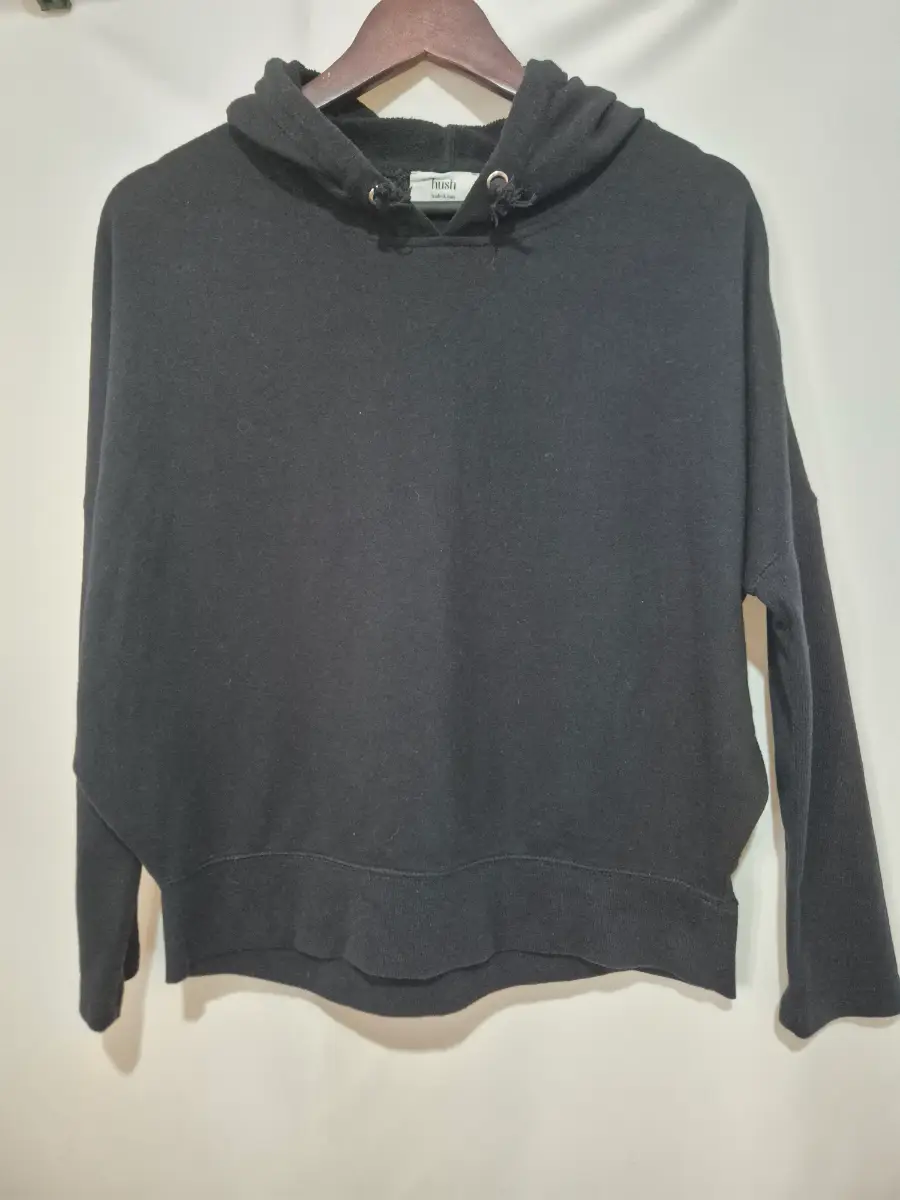 Hush Hoodie Jumper Sweater Womens size XS Extra Small 6 Loose Baggy Fit