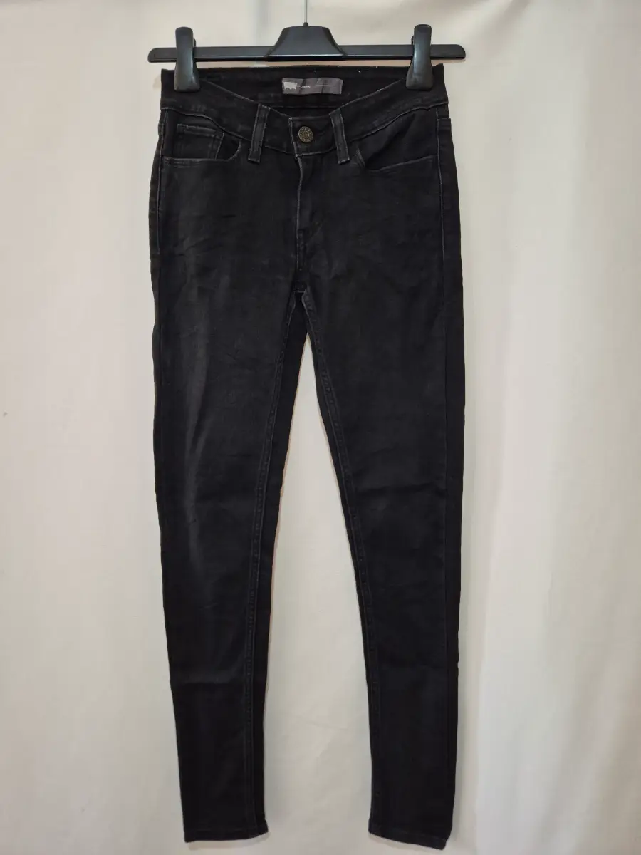 Levi's Leggings Jeggings Skinny Jeans size 4 (25 x 30) Black