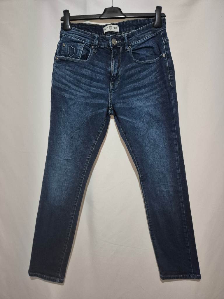 Men's Police 883 Regular Pottin 407 Jeans size 28 x 28 Dark Blue Skinny Fit