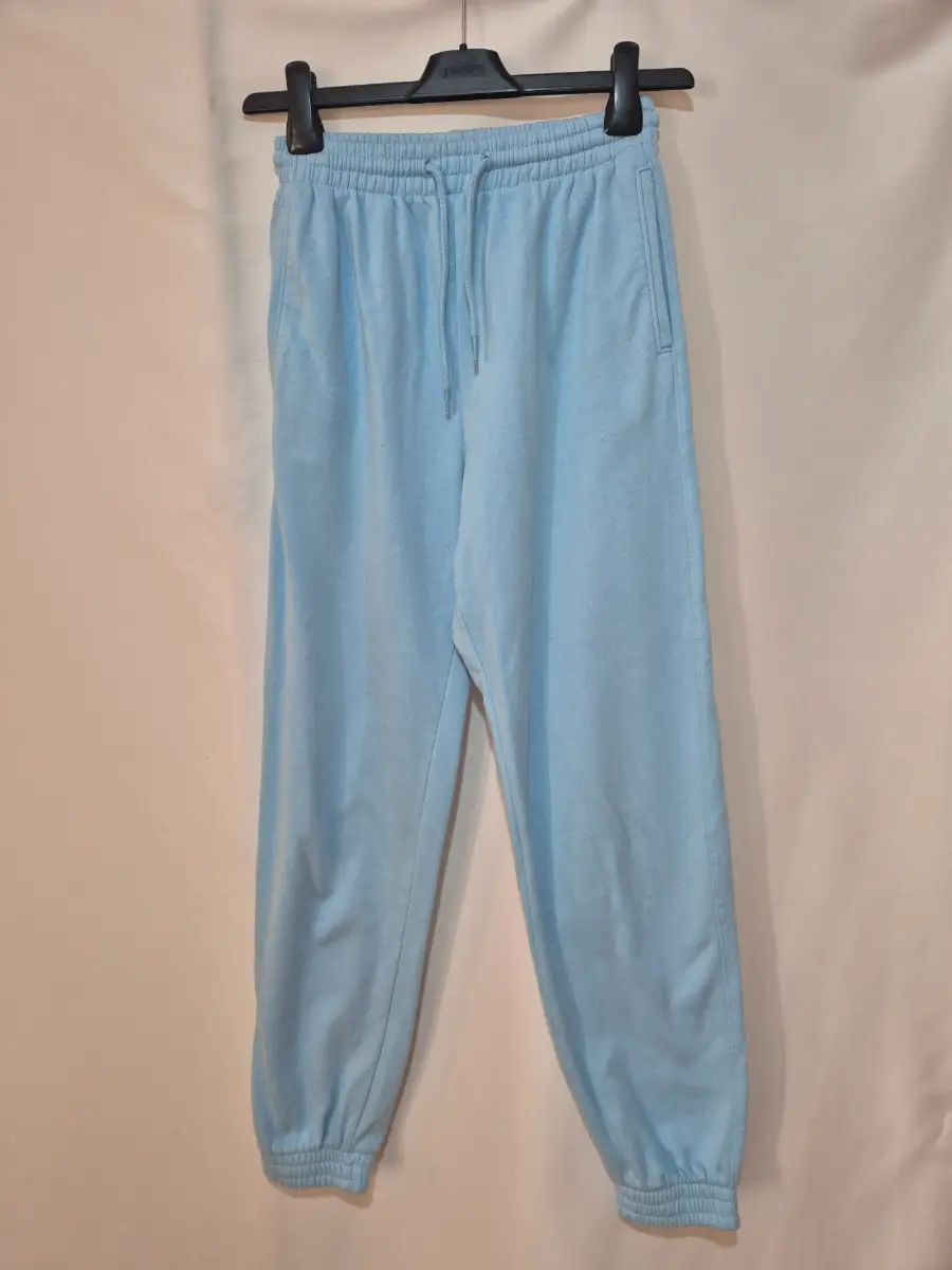 H&M Divided Light Blue Joggers Size XS Womens Sweatpants Lounge Pants Trousers