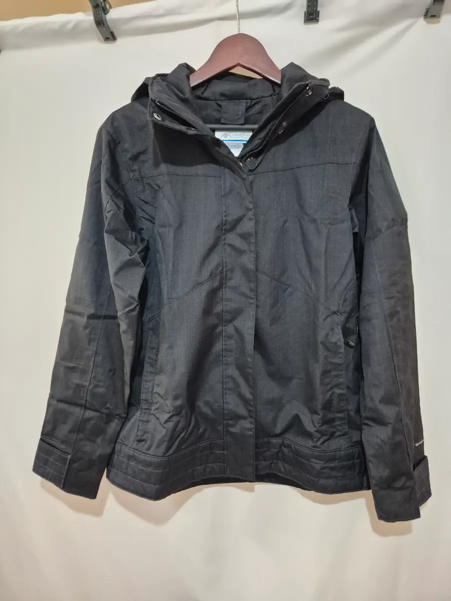 Columbia Sportswear Interchange Omni-Shield Waterproof Jacket Coat size M 12 Black