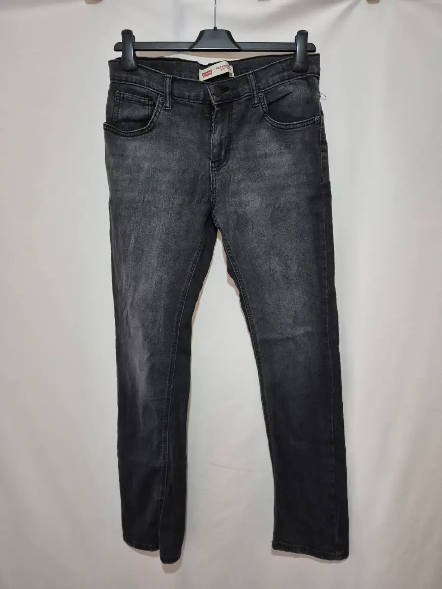 Men's Teen's Levi's 511 Performance Slim Adjustable Waist Jeans size 29 x 30 Black