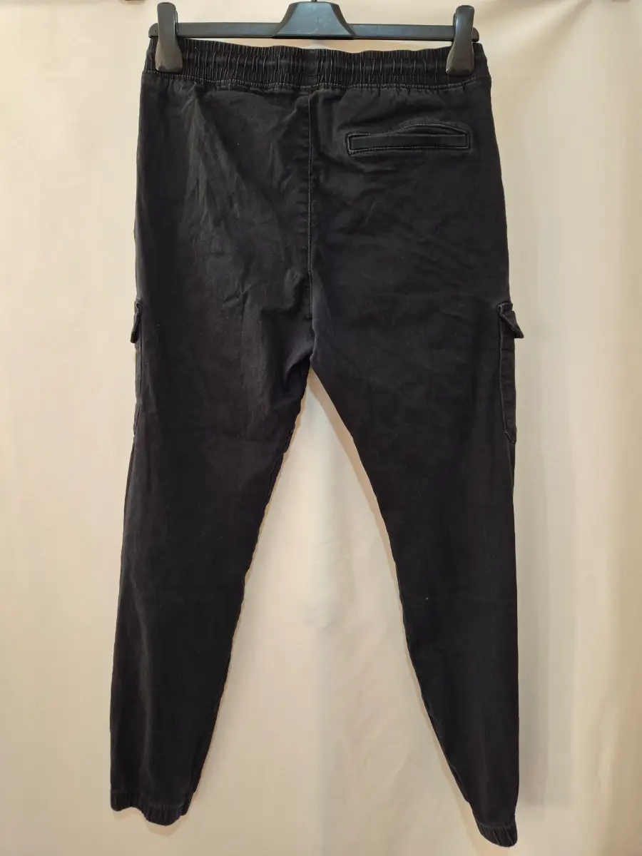 Next Super Skinny Black Jeans Mens size 32 Short W32 L26 Denim Tapered Fit