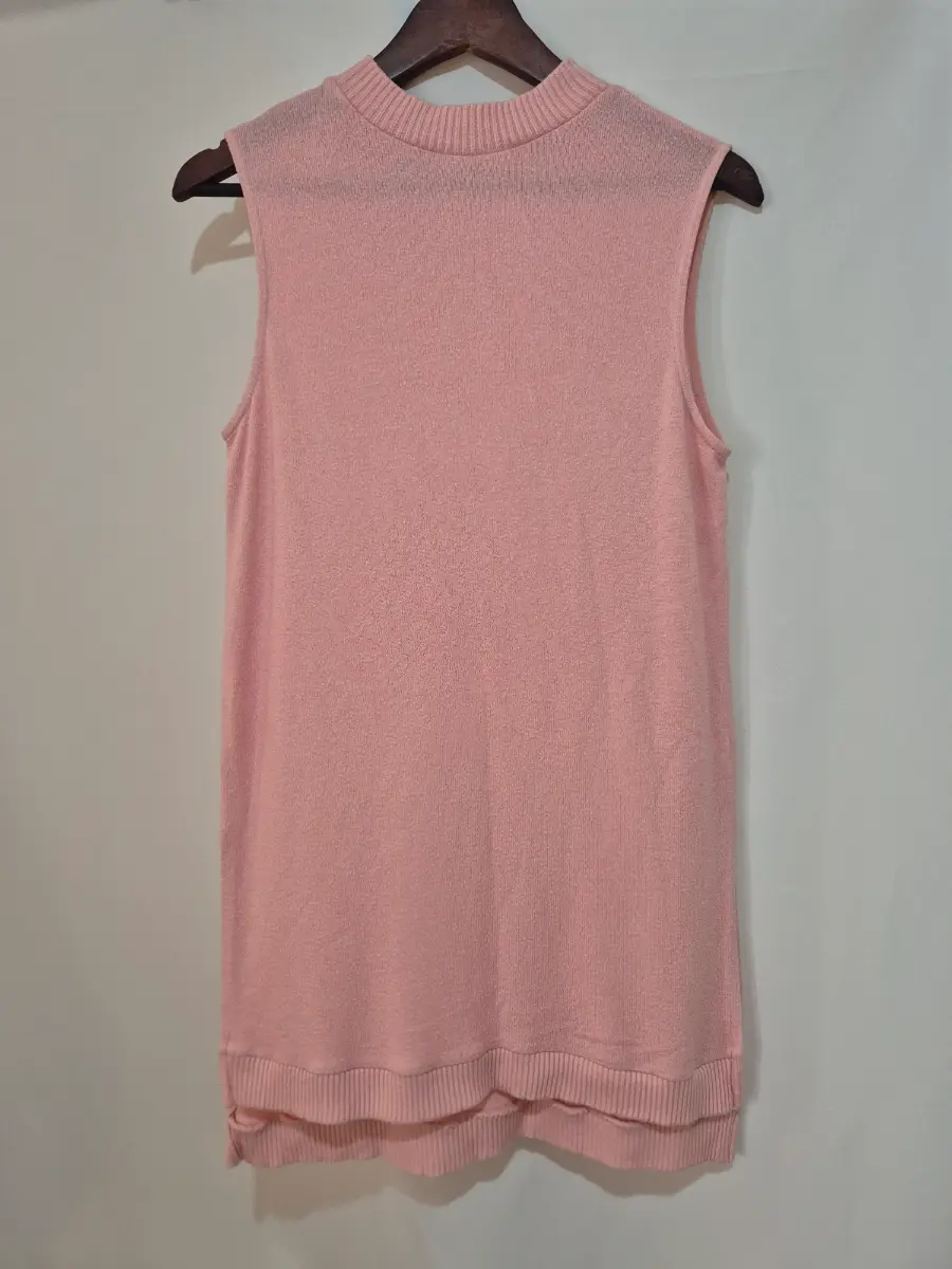 Women's River Island Sleeveless Jumper Dress size 8 Pink Lightweight