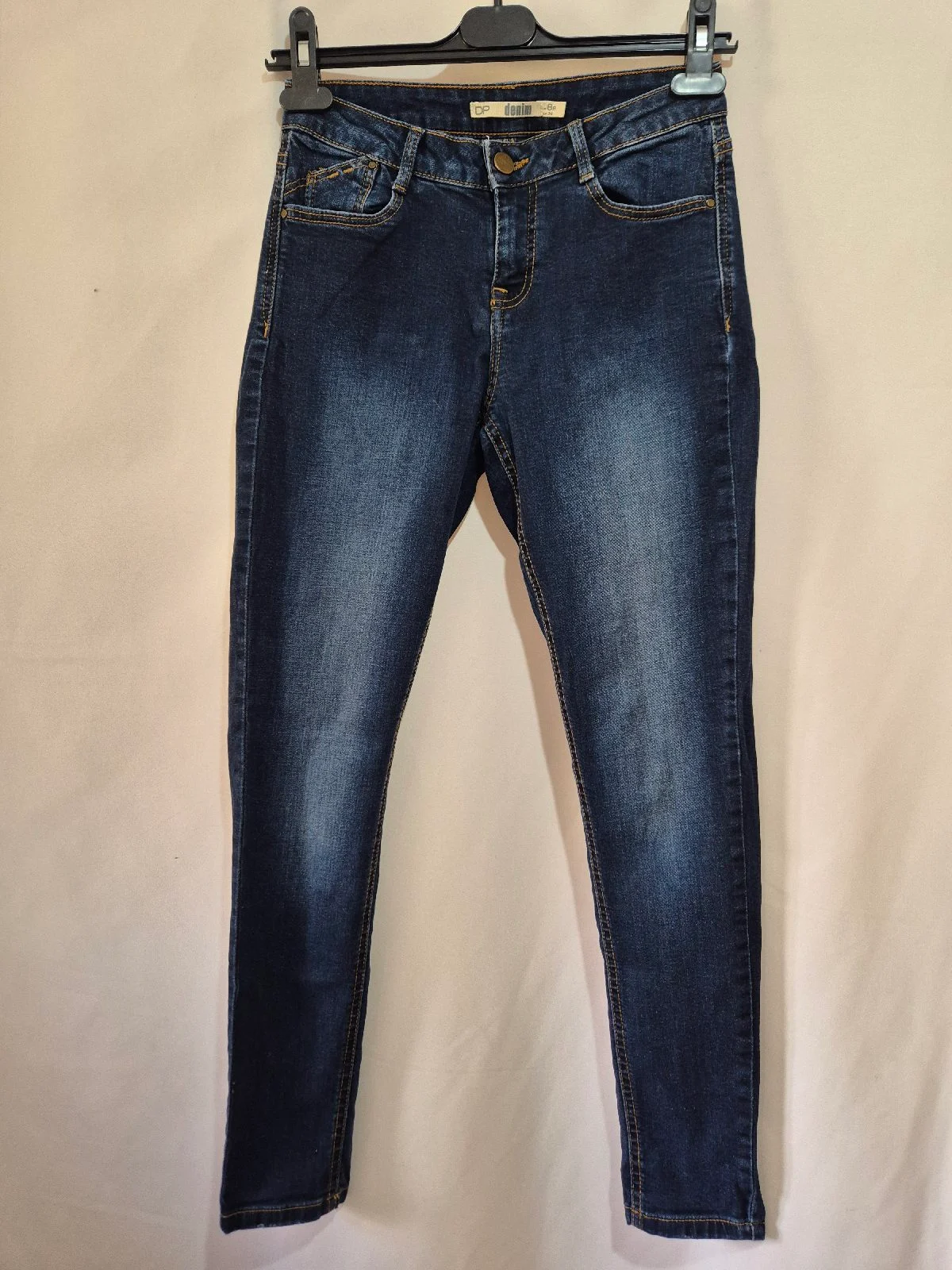 Dorothy Perkins Blue Faded Wash Skinny Jeans Size 8 W28 L28 DP Denim Slim Fit