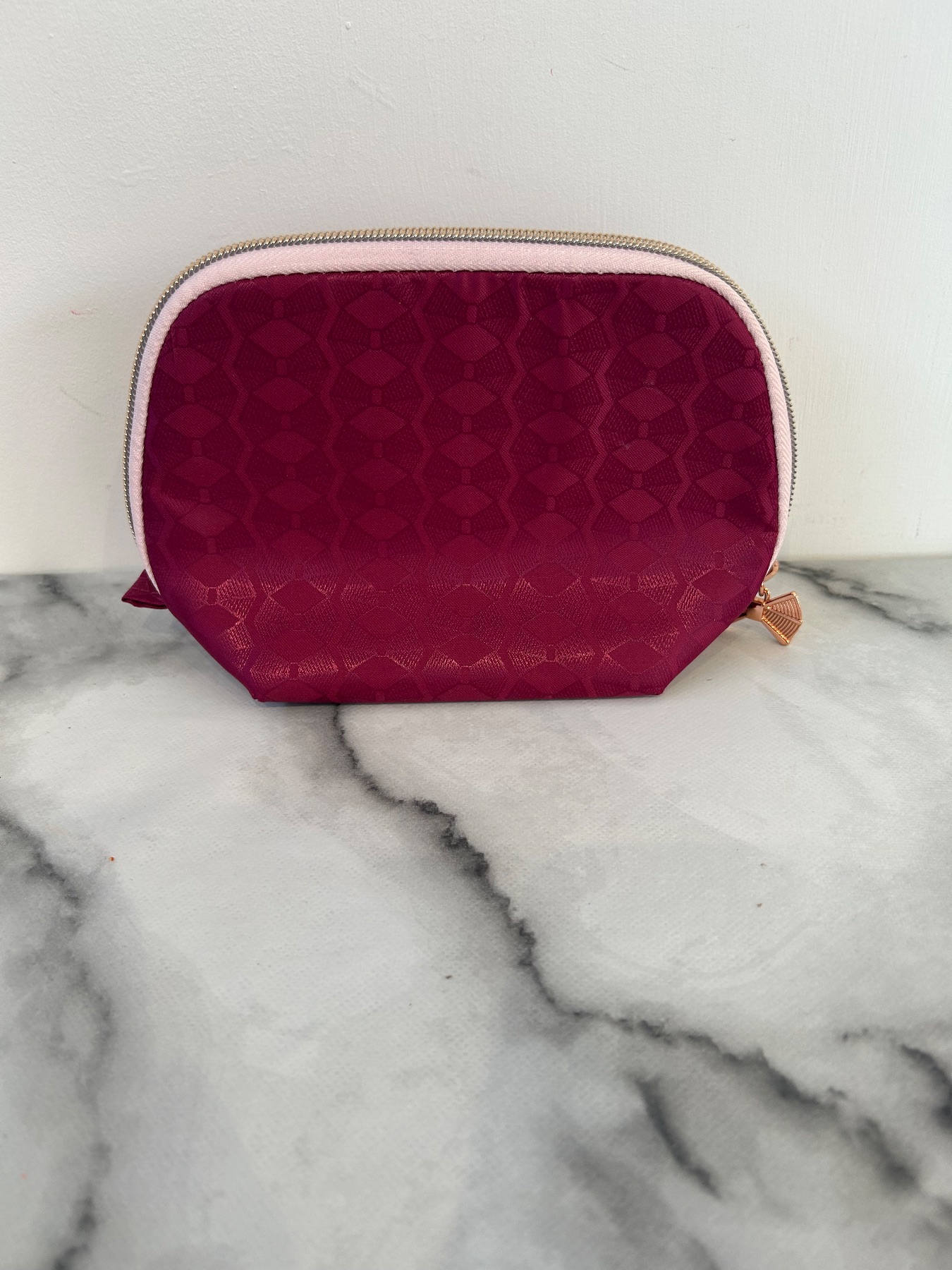 BNWOT Ted Baker Cerise Makeup Bag