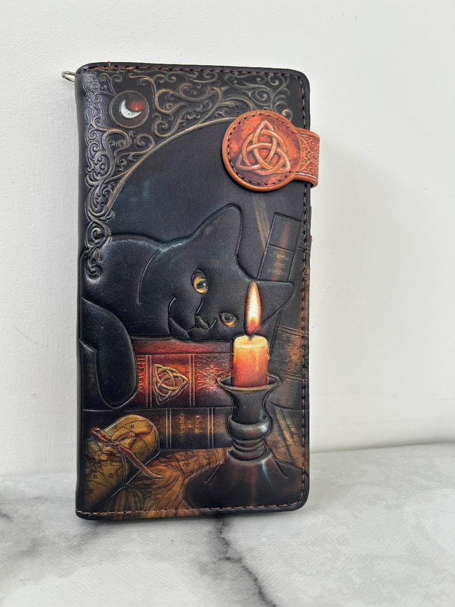 BNWOT Lisa Parker Witching Hour Black Cat Nemesis Purse