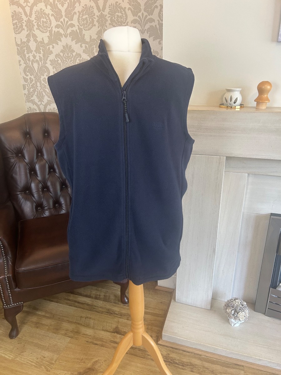 Men’s Cotton Trader Fleece Gillet Size XL