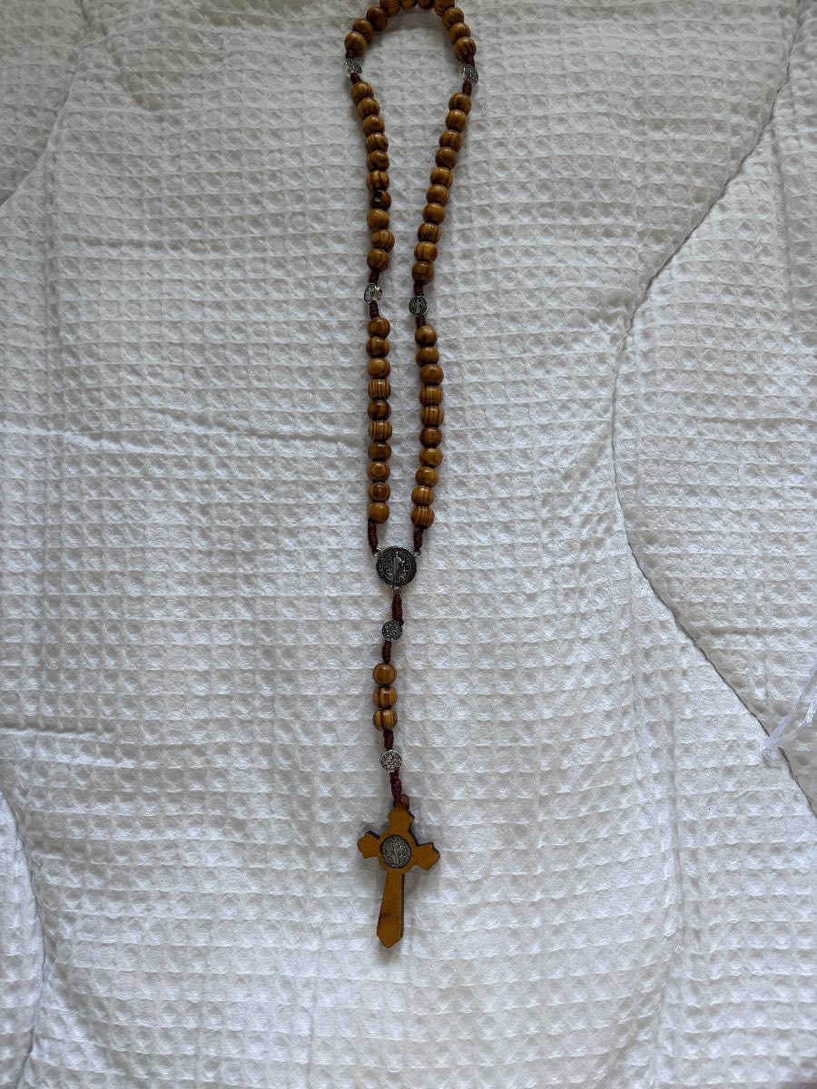 Wooden rosary beads 🙏