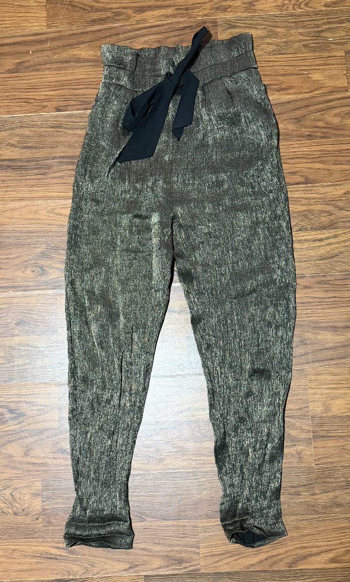 Zara Basic Women Party Wear Pant Trouser