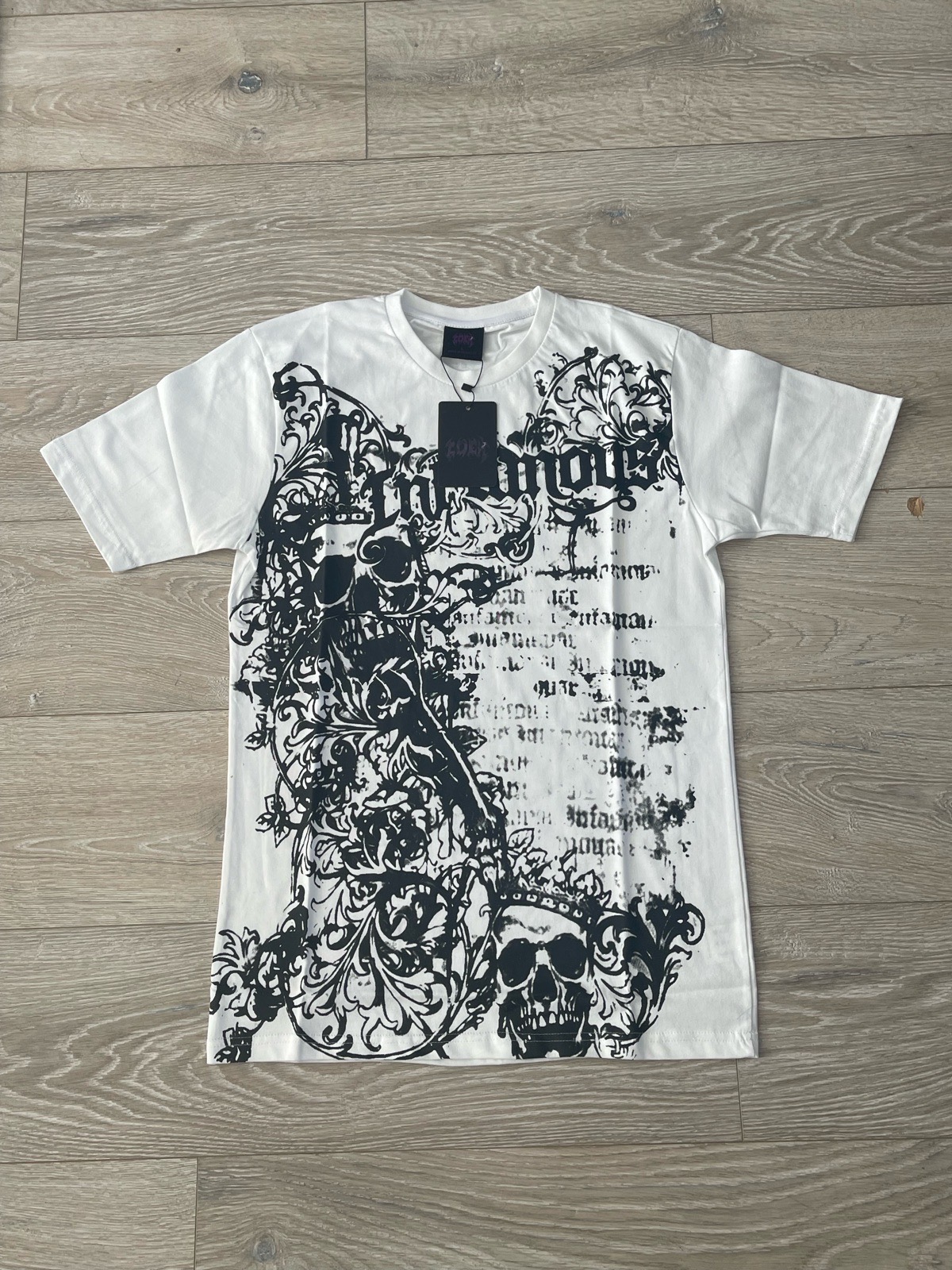 IDEK Men’s Skull Print T-Shirt
