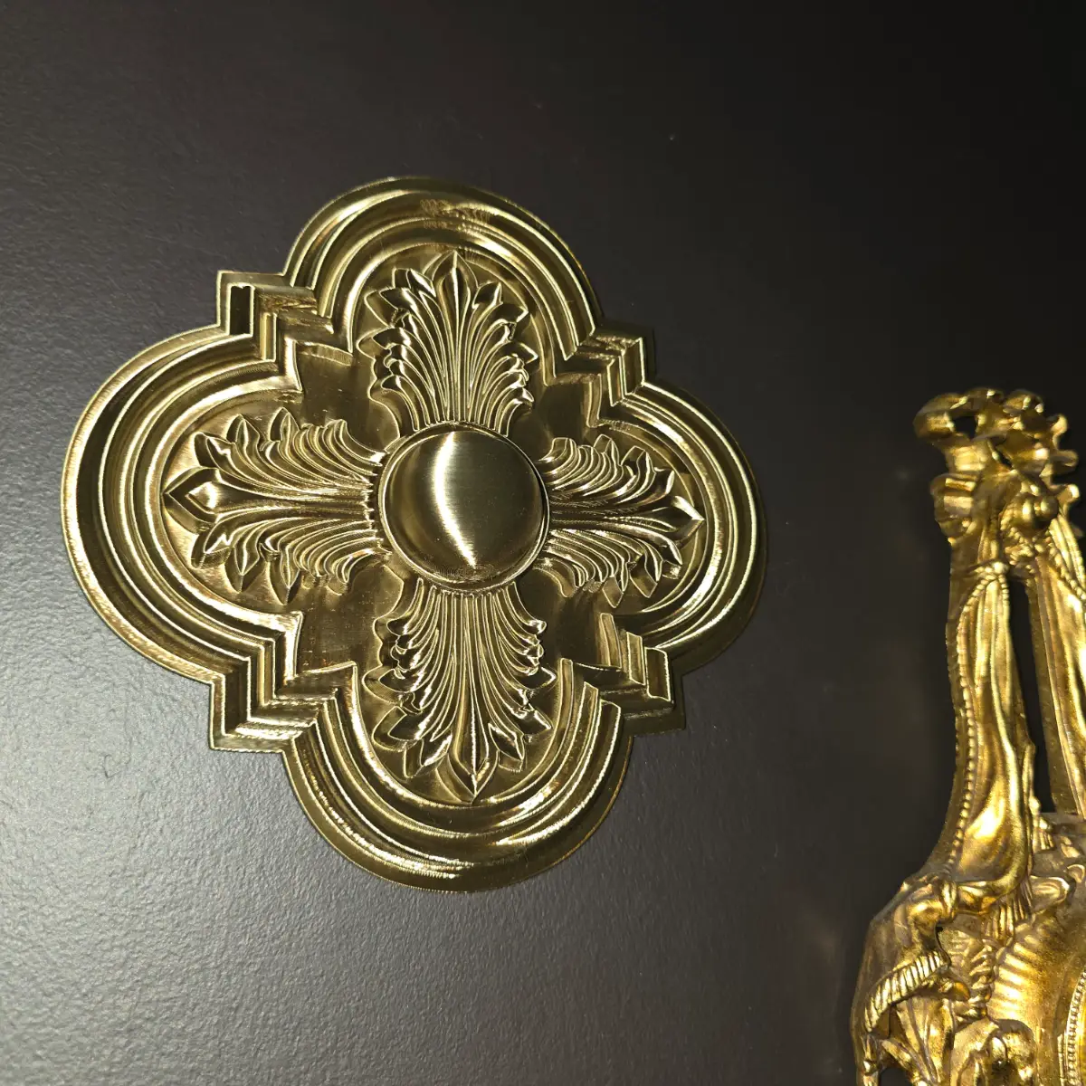 Gothic wall medallion