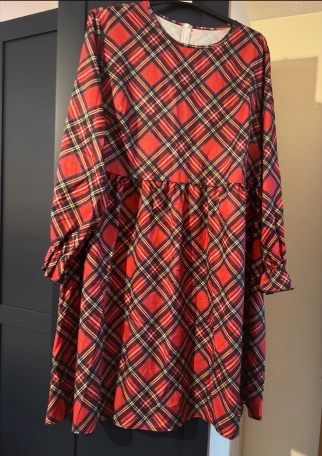 Tartan style dress size 4xl