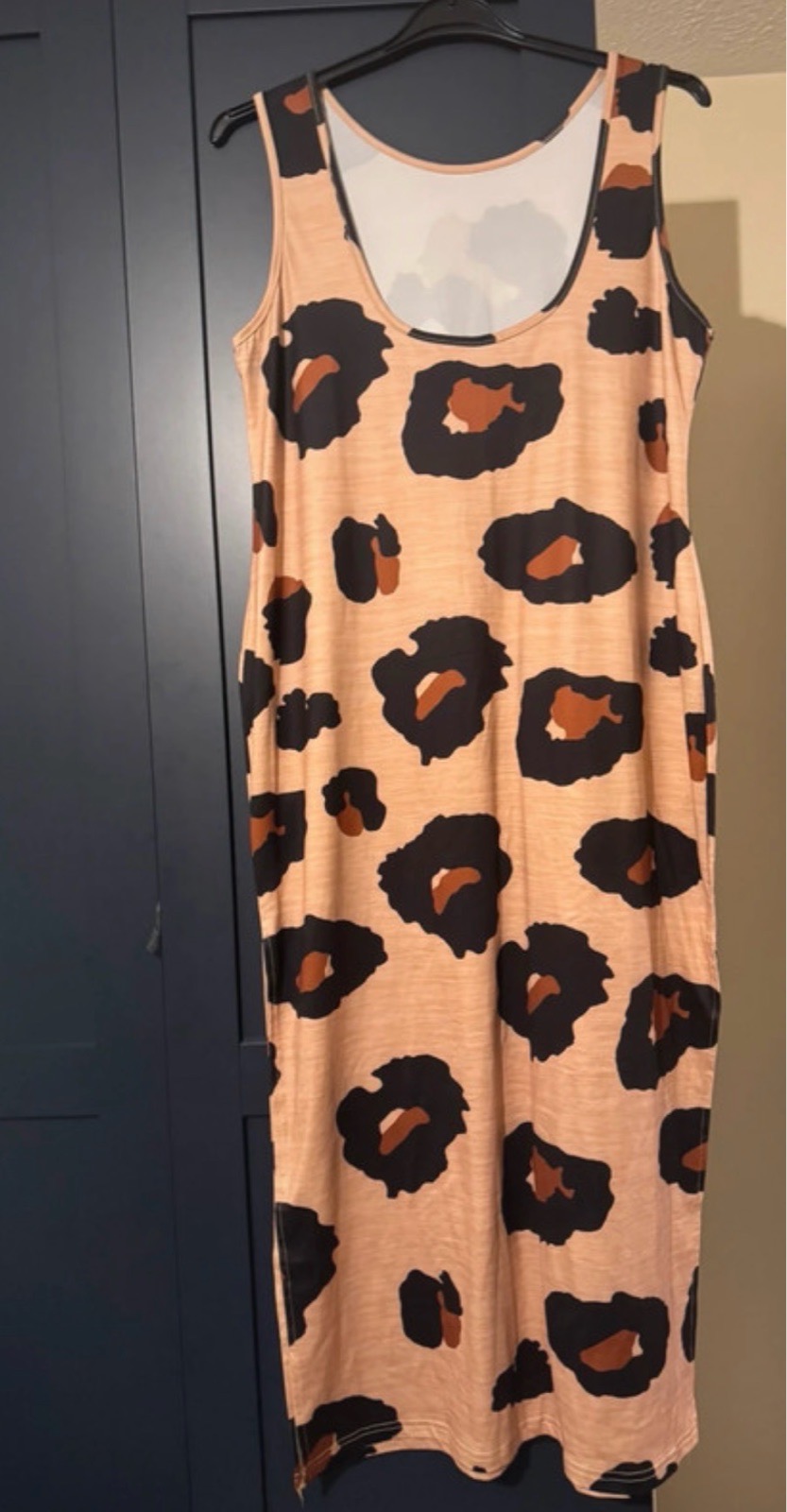 Animal print dress size 0xl