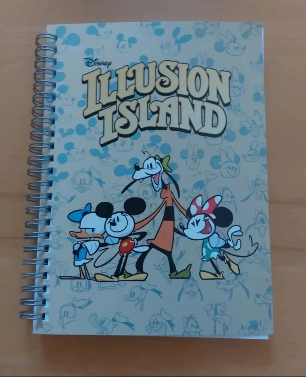 Disney Illusion Island Mickey Mouse and Friends Notebook A5