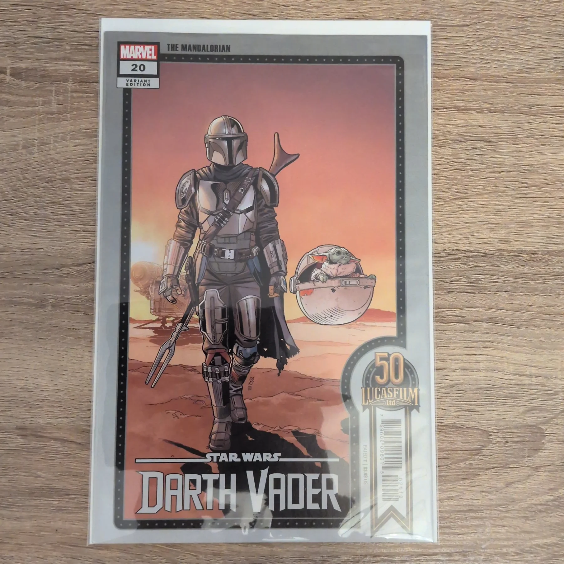 Marvel Comics Star Wars: Darth Vader #20 (Mandalorian Variant 2020-2024)
