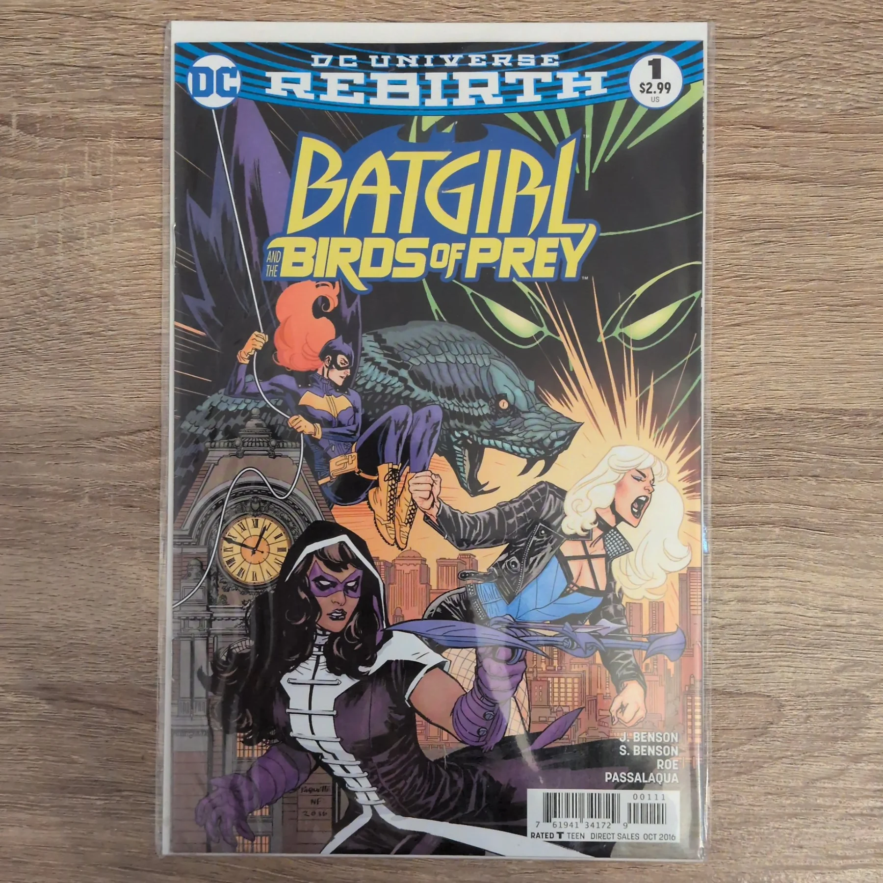 DC Comics Batgirl and the Birds of Prey #1 (2016-2018)