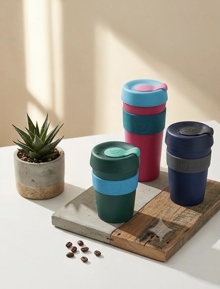 KeepCup Original Reusable Coffee Cup - Stylish and Sustainable Choice for On-the-Go Drinks"