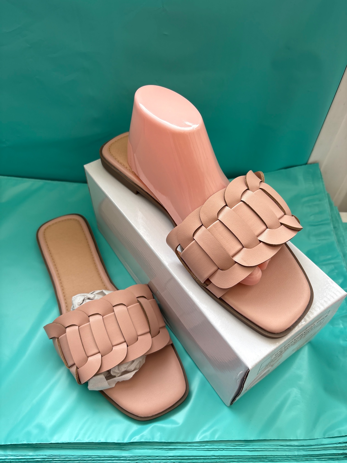 Ladies sliders pink