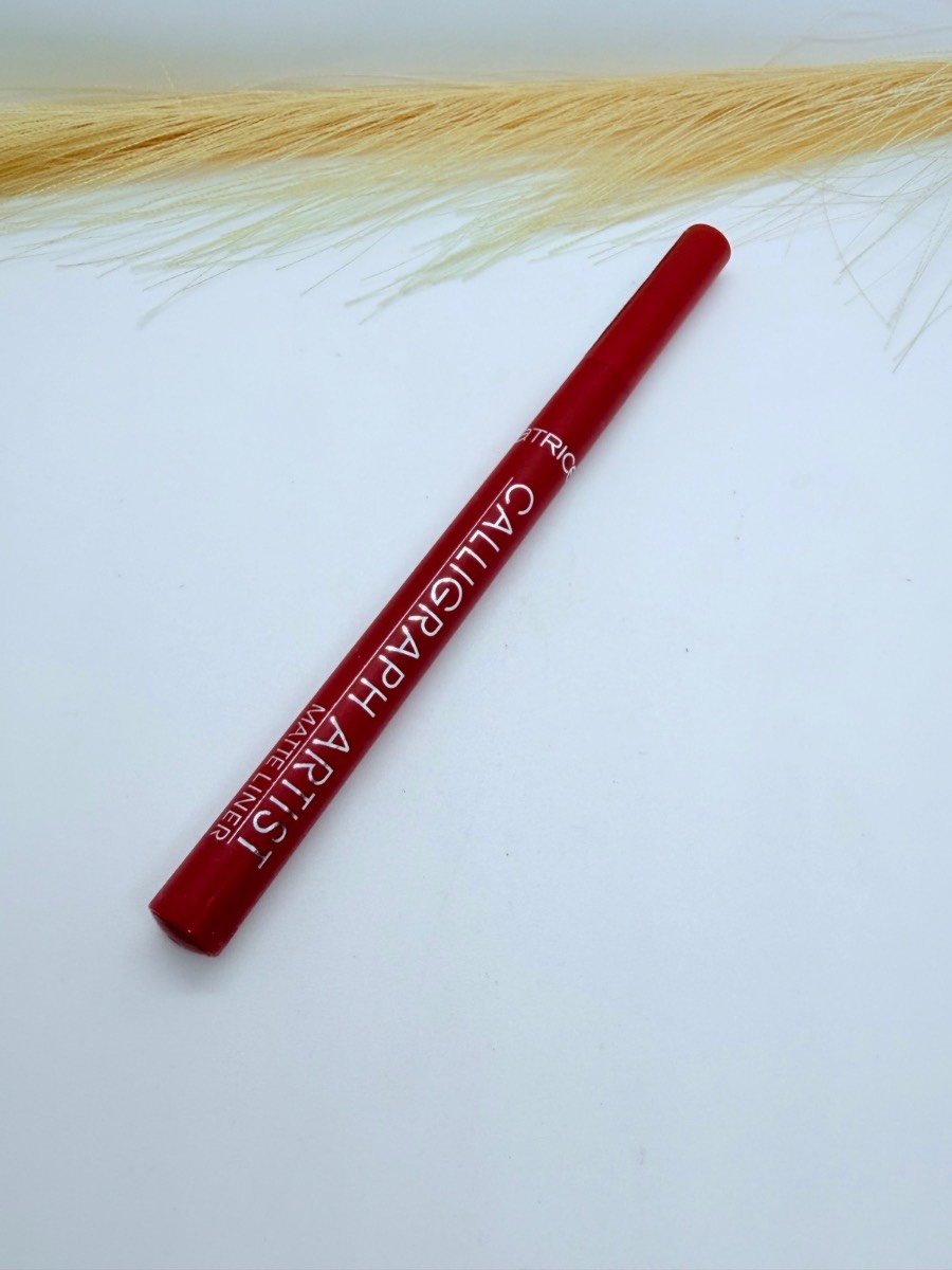 Catrice Artist Matte Lip Liner Red Long Lasting Precision Lip Pencil