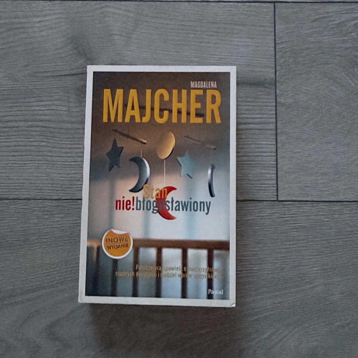 Magdalena Majcher – Stan nie!błogosławiony | Polish Paperback Novel | Very Good Condition