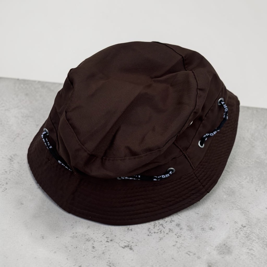 Adults brown one size bucket hat
