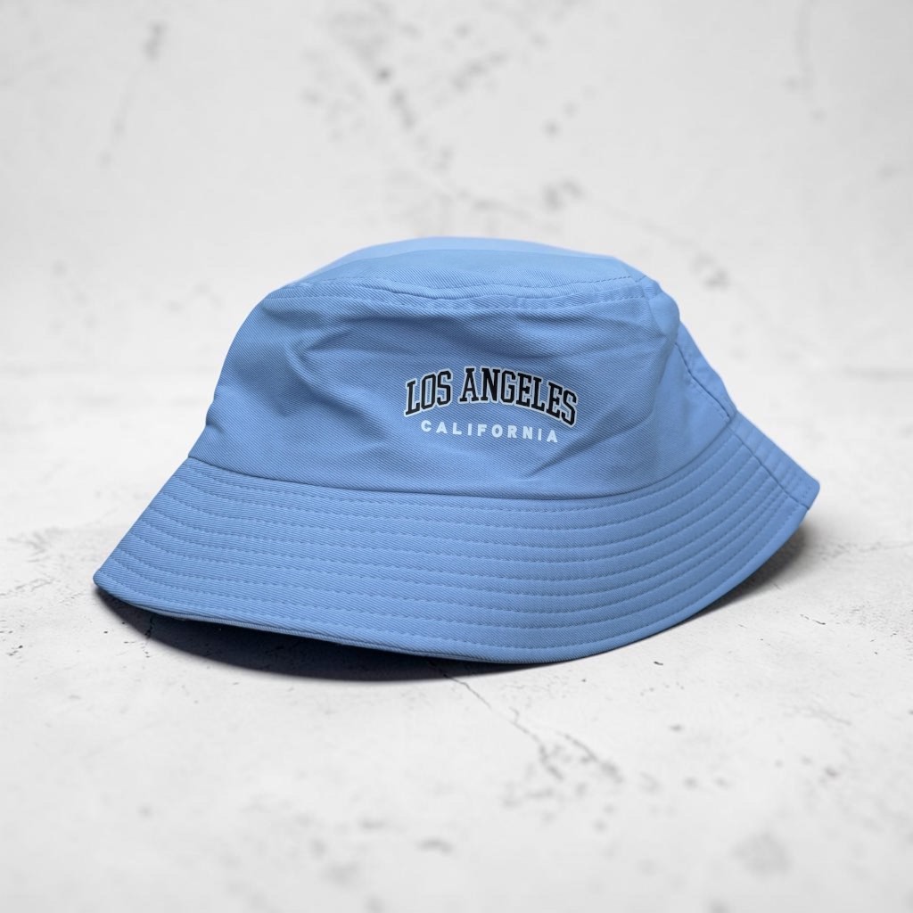 Adults blue one size bucket hat