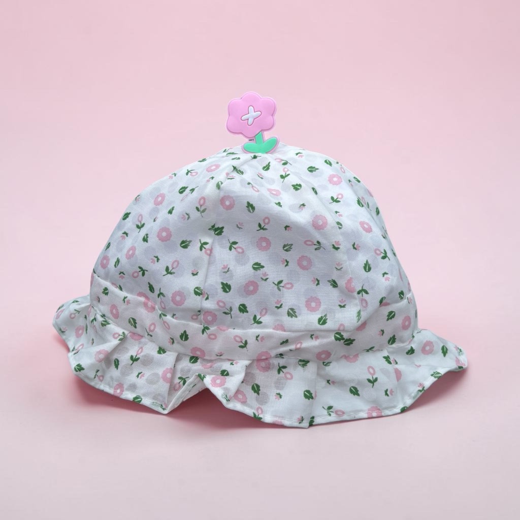 Baby girls cute summer hat