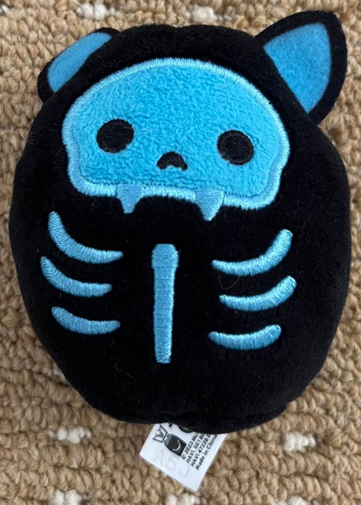 Squishmallows Stump The Skeleton Cat McDonald's Happy Meal 2023 Halloween in VGC