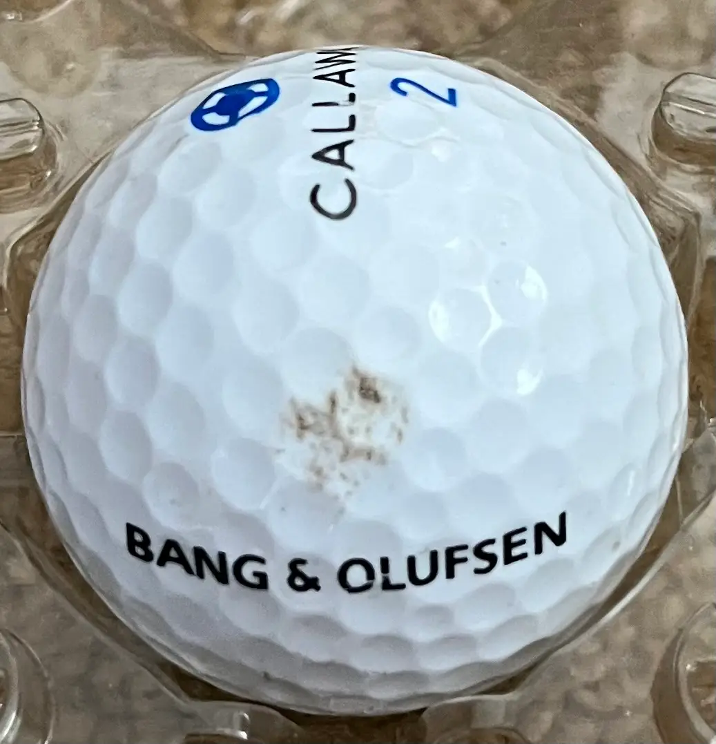 Bang & Olufsen Vintage Callaway CB1 Golf Ball Corporate Logo Audio Display
