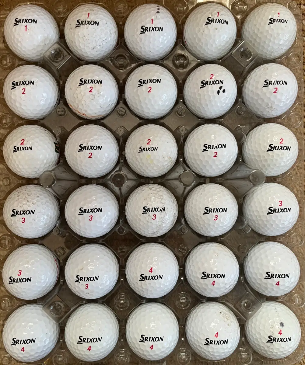 30 Srixon Distance Golf Balls in VGC