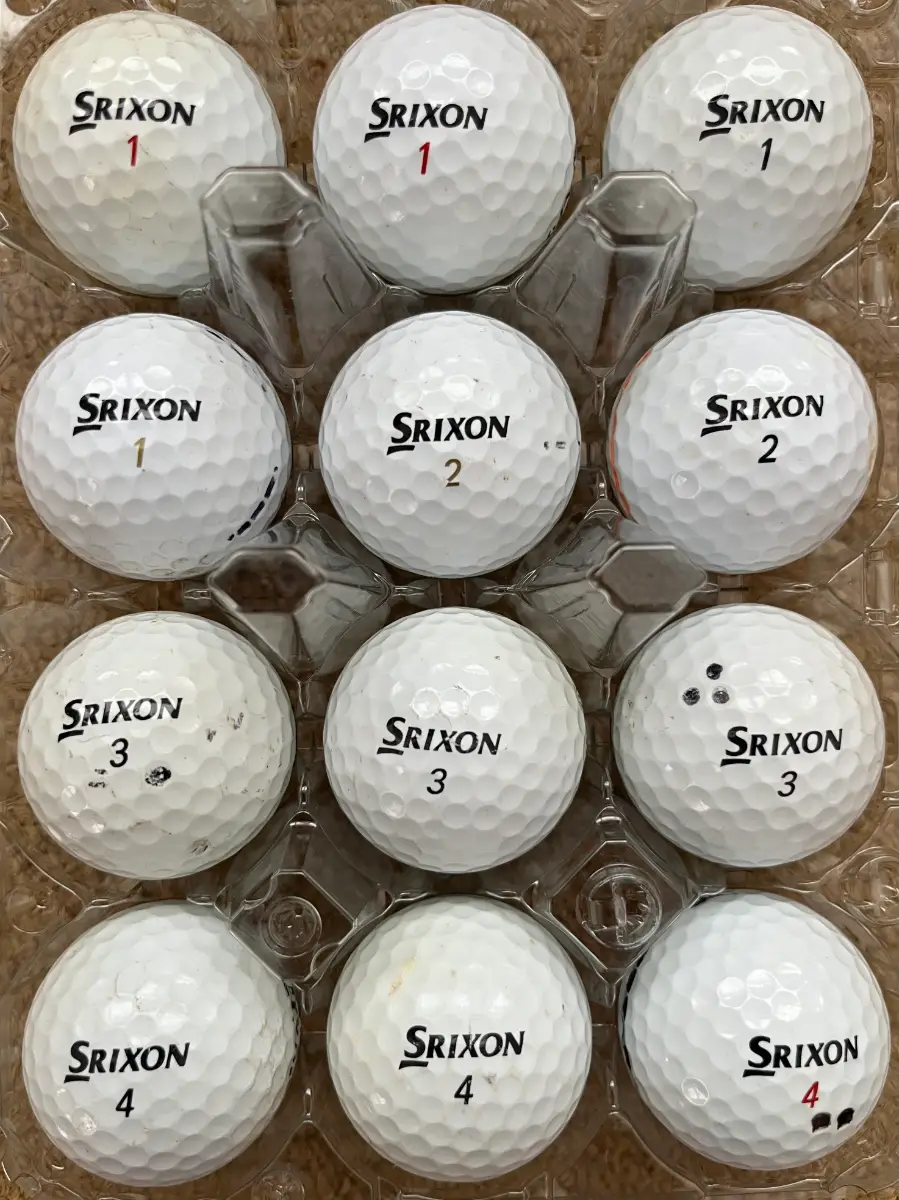 12 Srixon Z-Star & Z-Star XV Golf Balls VGC