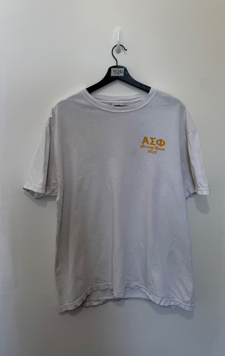 Comfort Colors Alpha Sigma Phi "Spring Rush 2022" T-Shirt