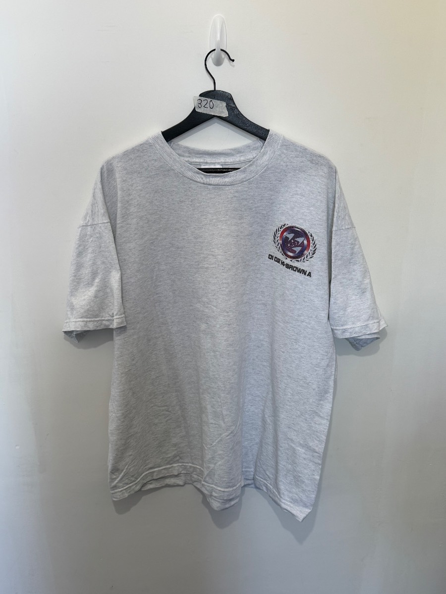 Vintage 90s Screen Stars T Shirt XL US Ventura Sci Fi Space Graphic Grey USA Made