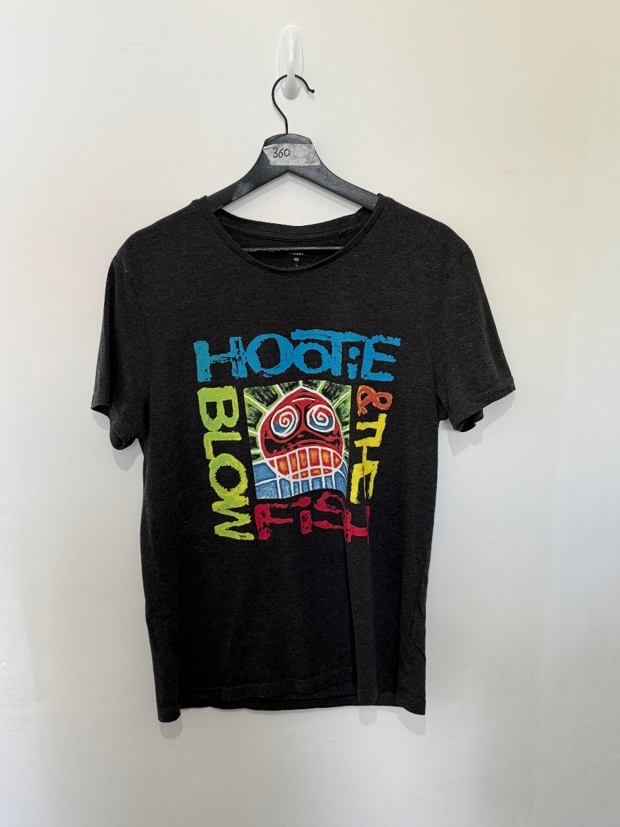 Hootie & The Blowfish T Shirt Large L 2019 UK Tour Dates Group Therapy Charcoal